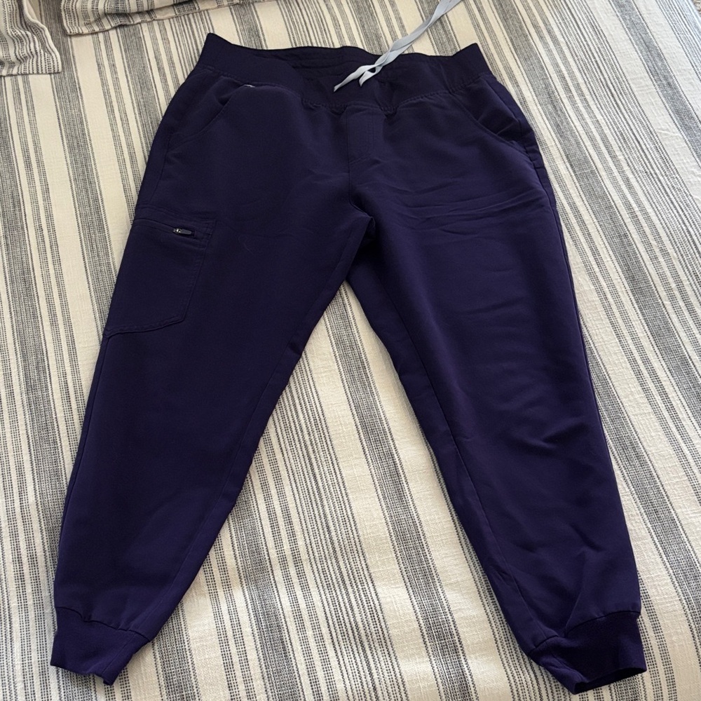 Dark Purple Jogger Pants